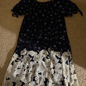 Ember Midi Navy Dress